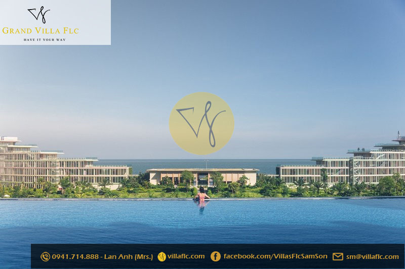Bể bơi vô cực trên cao Above All Pool thuộc khách sạn FLC Grand Hotel Samson