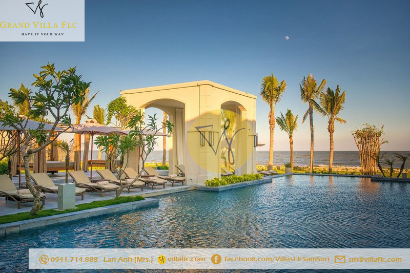 Bể bơi vô cực tại FLC Luxury Resort Samson