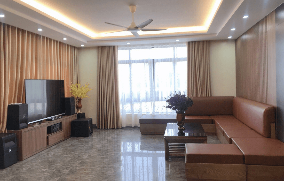 Không gian tối giản trong phòng khách