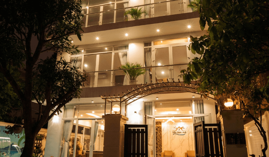 Villa Ngọc Trai 43 FLC Sầm Sơn vào buổi tối