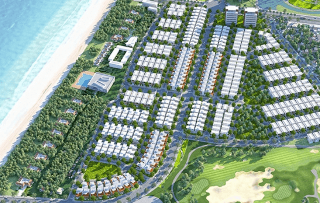 Một góc của hệ thống villa FLC Sầm Sơn