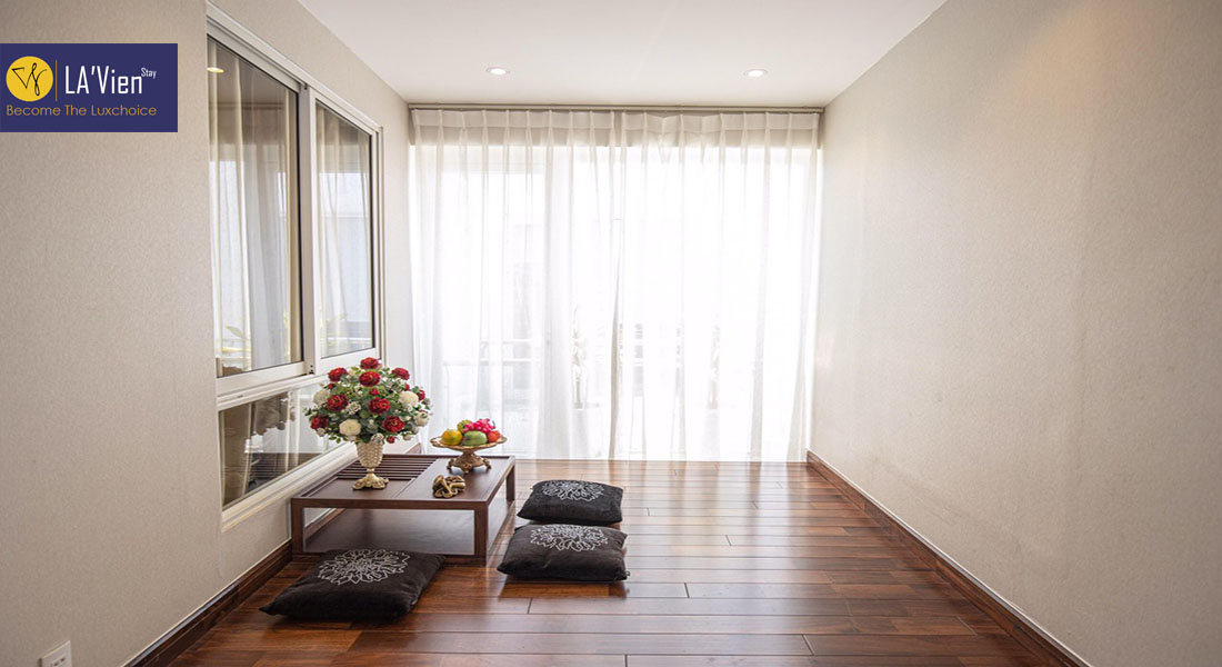 Không gian trà chiều đỉnh chóp tại Villa FLC Sầm Sơn 6 phòng ngủ Sao Biển 21