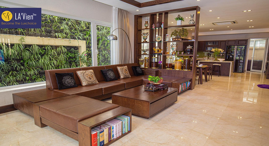 Không gian phòng khách sang trọng chỉ có tại Villa FLC Sầm Sơn 6 phòng ngủ Sao Biển 21