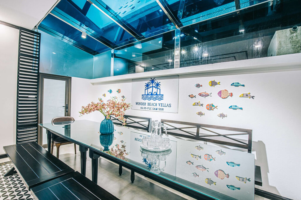 Một góc xinh xắn tại Wonder Beach Villa FLC Sầm Sơn