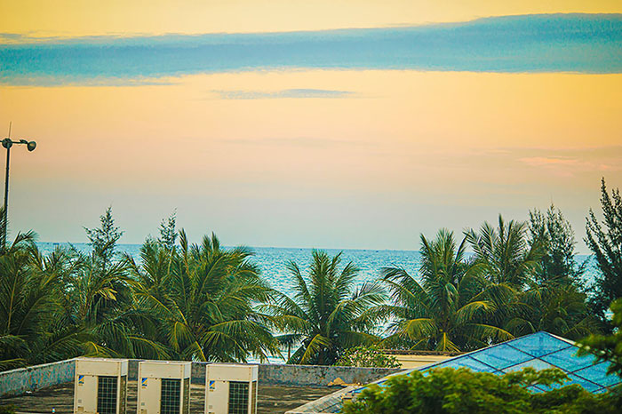 View biển từ Wonder Beach Villa FLC Sầm Sơn